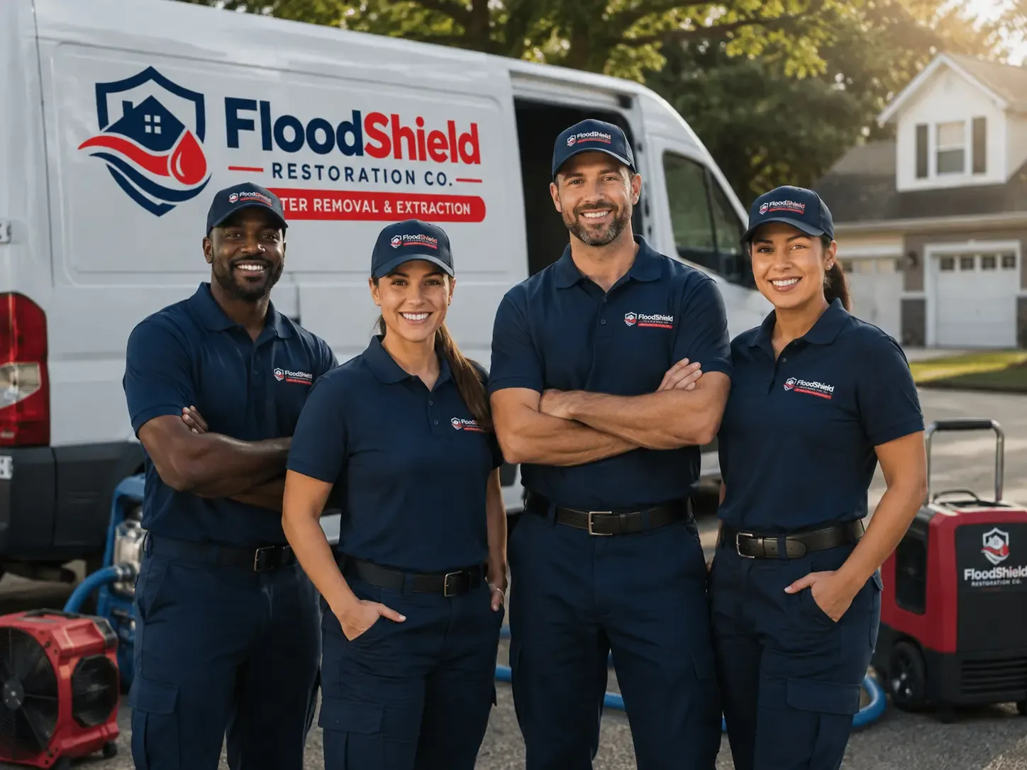 Flood Damage Restoration company in Richland, NJ